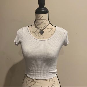 super cute off white charlotte russe tank top 🤍